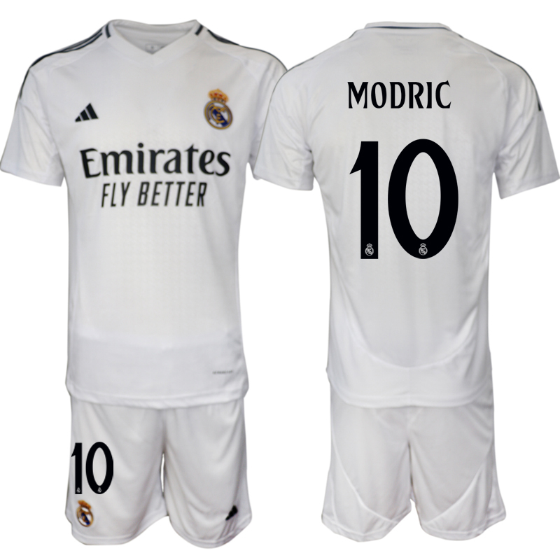 Men 2024-2025 Club Real Madrid home White #10 Soccer Jersey->real madrid jersey->Soccer Club Jersey